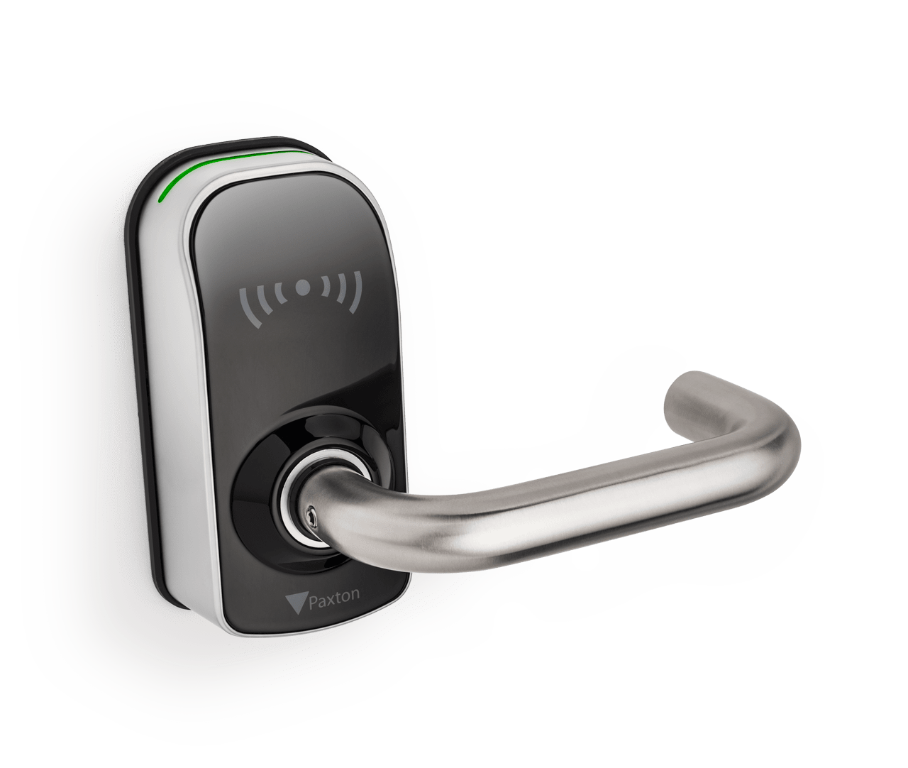 Zwart Paxton PaxLock Pro draadloos elektronisch deurbeslag